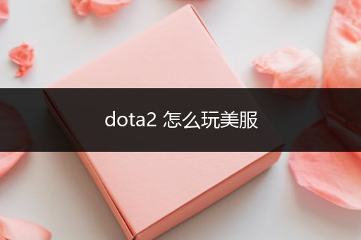 dota2 怎么玩美服