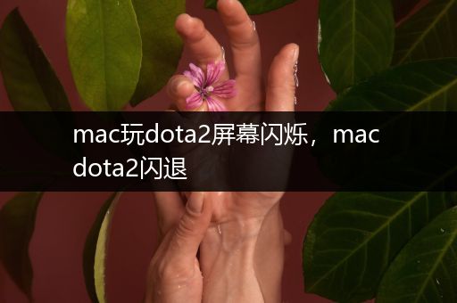 mac玩dota2屏幕闪烁，mac dota2闪退