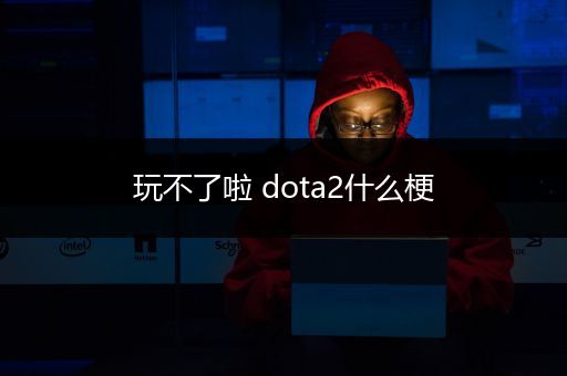 玩不了啦 dota2什么梗