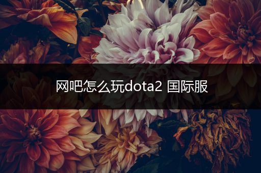 网吧怎么玩dota2 国际服