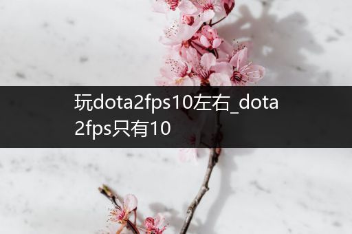 玩dota2fps10左右_dota2fps只有10