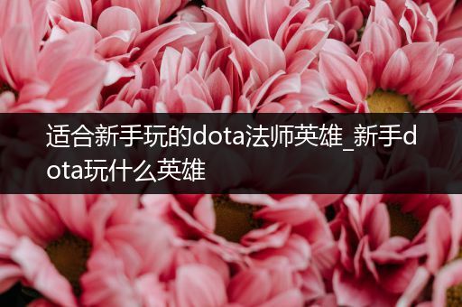 适合新手玩的dota法师英雄_新手dota玩什么英雄
