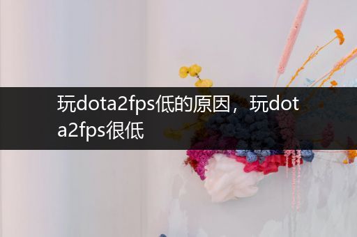 玩dota2fps低的原因，玩dota2fps很低