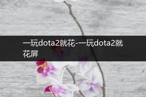 一玩dota2就花-一玩dota2就花屏