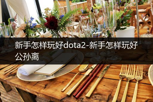 新手怎样玩好dota2-新手怎样玩好公孙离