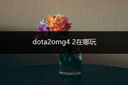 dota2omg4 2在哪玩