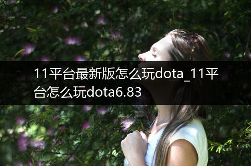 11平台最新版怎么玩dota_11平台怎么玩dota6.83