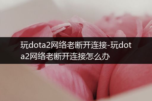 玩dota2网络老断开连接-玩dota2网络老断开连接怎么办