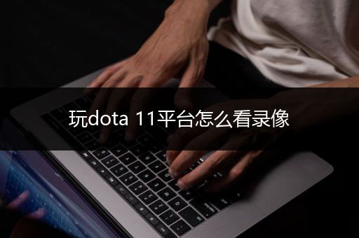 玩dota 11平台怎么看录像