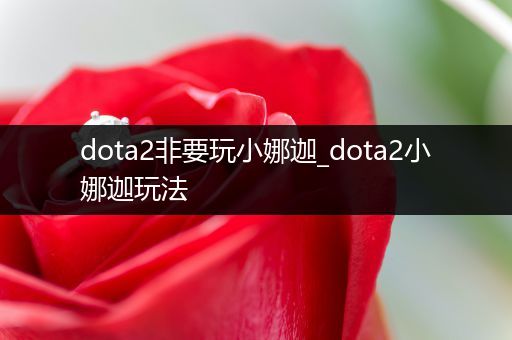 dota2非要玩小娜迦_dota2小娜迦玩法