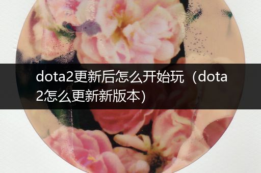 dota2更新后怎么开始玩（dota2怎么更新新版本）