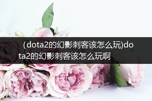 （dota2的幻影刺客该怎么玩)dota2的幻影刺客该怎么玩啊
