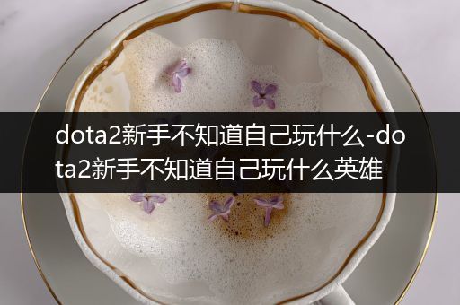dota2新手不知道自己玩什么-dota2新手不知道自己玩什么英雄