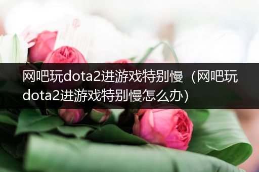 网吧玩dota2进游戏特别慢（网吧玩dota2进游戏特别慢怎么办）