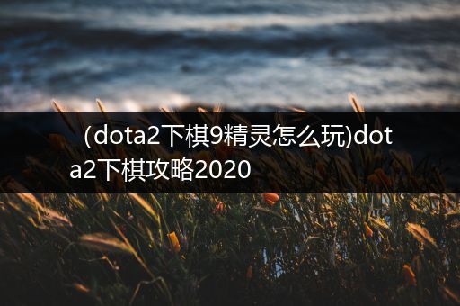 （dota2下棋9精灵怎么玩)dota2下棋攻略2020