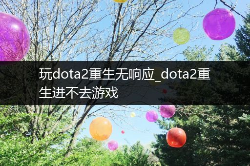 玩dota2重生无响应_dota2重生进不去游戏