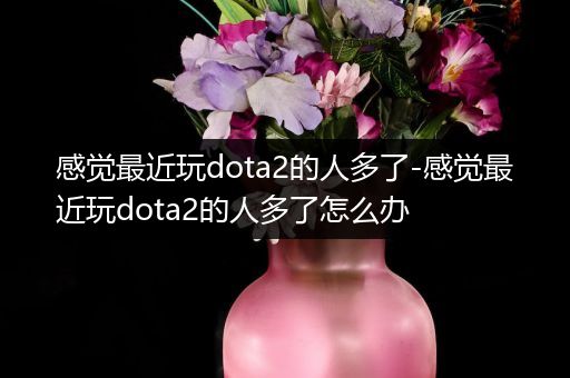 感觉最近玩dota2的人多了-感觉最近玩dota2的人多了怎么办