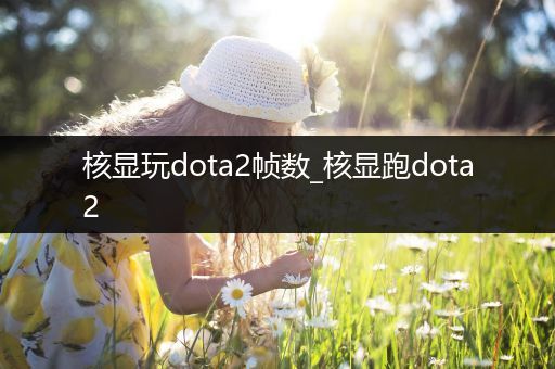 核显玩dota2帧数_核显跑dota2