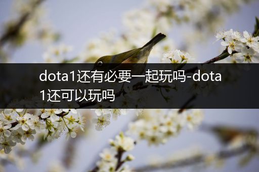 dota1还有必要一起玩吗-dota1还可以玩吗