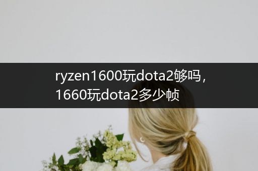ryzen1600玩dota2够吗，1660玩dota2多少帧