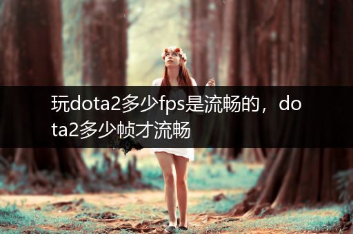 玩dota2多少fps是流畅的，dota2多少帧才流畅