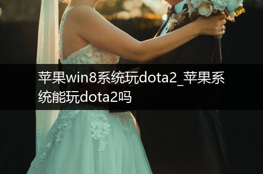 苹果win8系统玩dota2_苹果系统能玩dota2吗