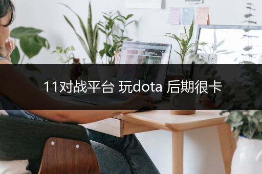 11对战平台 玩dota 后期很卡