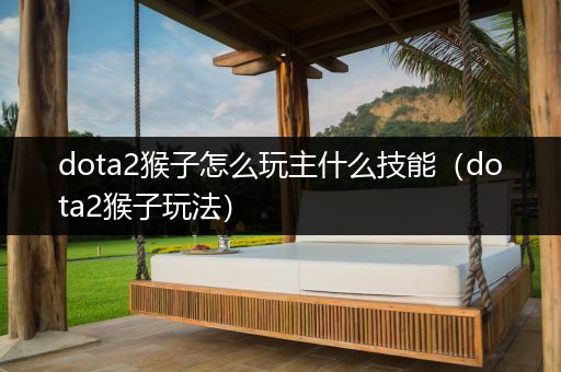dota2猴子怎么玩主什么技能（dota2猴子玩法）