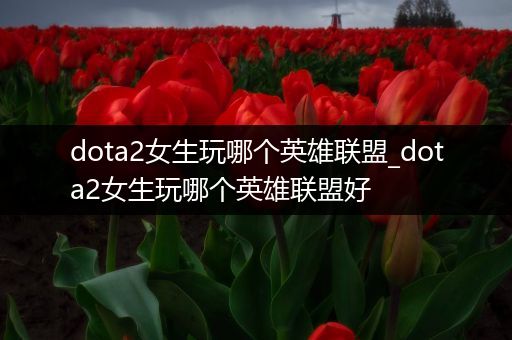 dota2女生玩哪个英雄联盟_dota2女生玩哪个英雄联盟好