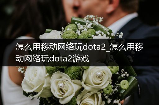 怎么用移动网络玩dota2_怎么用移动网络玩dota2游戏