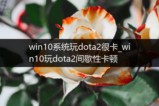 win10系统玩dota2很卡_win10玩dota2间歇性卡顿