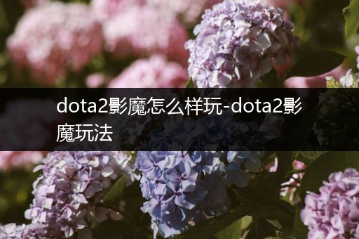 dota2影魔怎么样玩-dota2影魔玩法