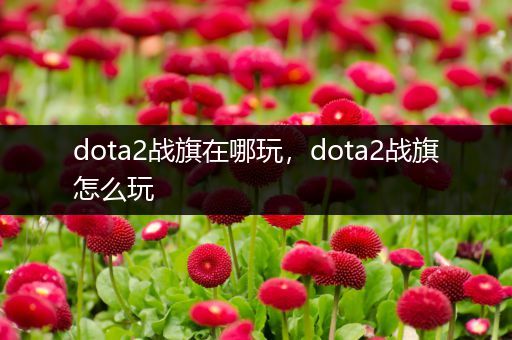 dota2战旗在哪玩，dota2战旗怎么玩