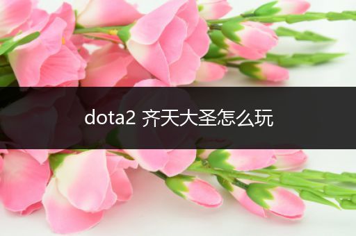 dota2 齐天大圣怎么玩