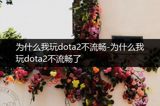 为什么我玩dota2不流畅-为什么我玩dota2不流畅了