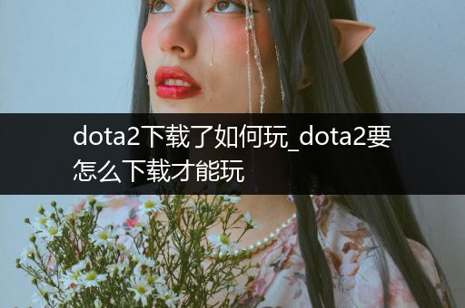 dota2下载了如何玩_dota2要怎么下载才能玩