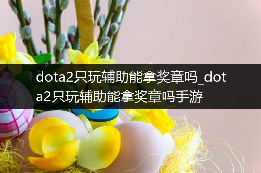 dota2只玩辅助能拿奖章吗_dota2只玩辅助能拿奖章吗手游