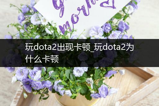 玩dota2出现卡顿_玩dota2为什么卡顿