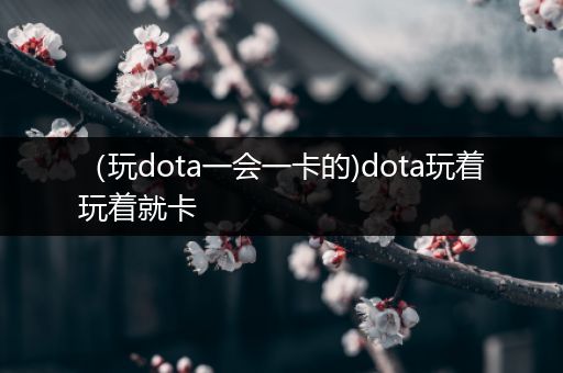 （玩dota一会一卡的)dota玩着玩着就卡