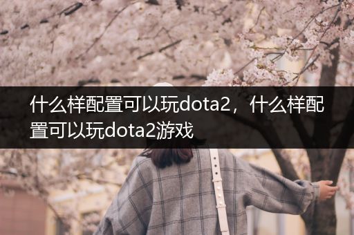 什么样配置可以玩dota2，什么样配置可以玩dota2游戏