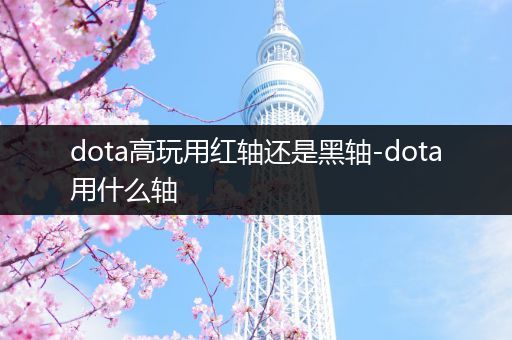 dota高玩用红轴还是黑轴-dota用什么轴
