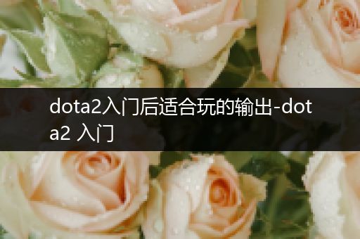 dota2入门后适合玩的输出-dota2 入门