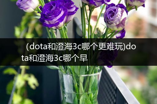 （dota和澄海3c哪个更难玩)dota和澄海3c哪个早