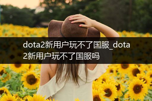 dota2新用户玩不了国服_dota2新用户玩不了国服吗