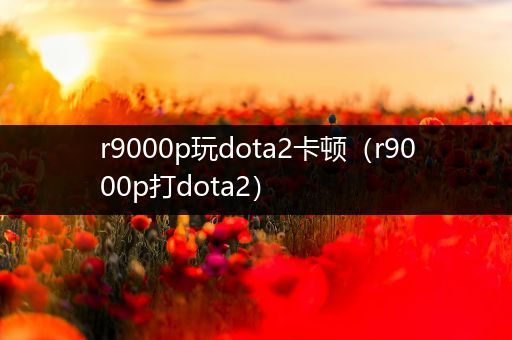 r9000p玩dota2卡顿（r9000p打dota2）