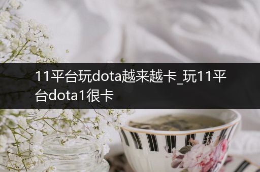 11平台玩dota越来越卡_玩11平台dota1很卡