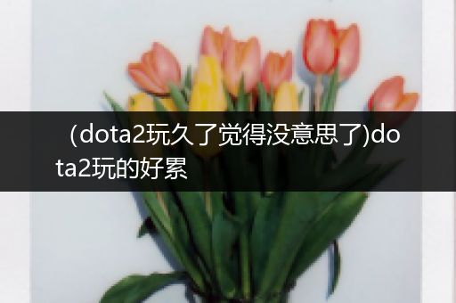 （dota2玩久了觉得没意思了)dota2玩的好累