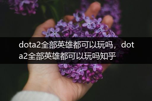 dota2全部英雄都可以玩吗，dota2全部英雄都可以玩吗知乎