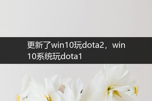 更新了win10玩dota2，win10系统玩dota1