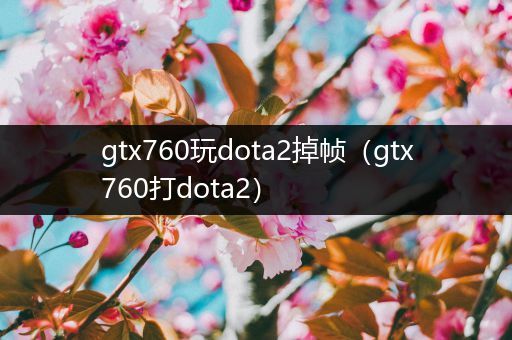 gtx760玩dota2掉帧（gtx760打dota2）